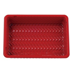 弁当容器 アジロ弁当小 本体：赤黒 タカギ産業