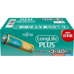 アルカリ乾電池ロングライフプラス単３形８０本