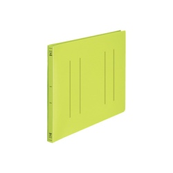 フラットファイル＜ＰＰ＞　Ｂ４横　黄緑　１冊