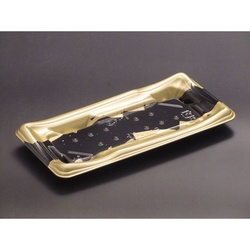 リスパック 寿司容器 誠04B ふではく金 本体