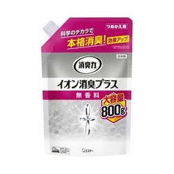 消臭力クリアビーズイオン消臭プラス　詰替８００ｇ