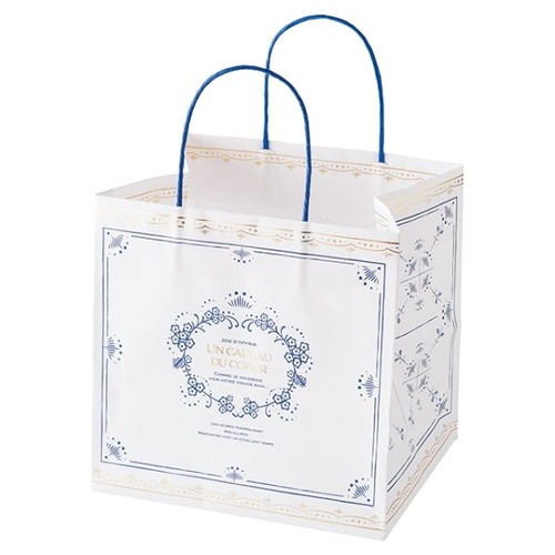 紙手提袋 ロワイヤルネイビーペーパーバッグ-1(10枚) ヘッズ