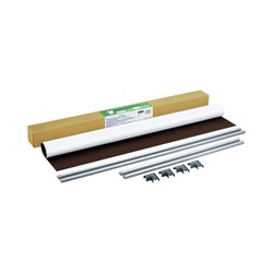 マグネットホワイトボードフレーム付・無地　大