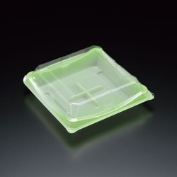 スミ 和菓子容器 ユニコン MS-40 草緑