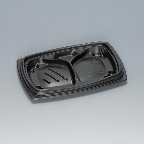 弁当容器 祝い膳24-16-4H 黒 福助工業