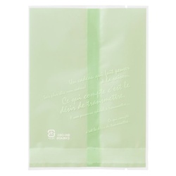 合掌袋 BKF アイスグリーンスイーツパック マット-3(100枚) ヘッズ