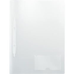 プラファイル（名刺ポケット付）　乳白×５