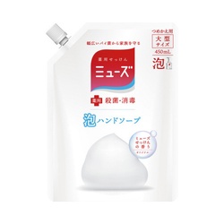 ミューズ泡ハンドソープオリジナル詰替４５０ｍｌ×４