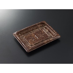 中央化学 軽食容器 CT 葵 13-10A せとBR-BK 本体