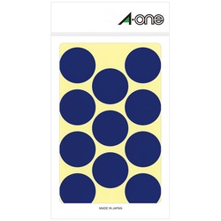 カラーラベル　丸型　３０ｍｍ径　青