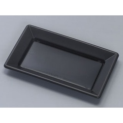 軽食容器 福皿 21-13H黒 新 福助工業