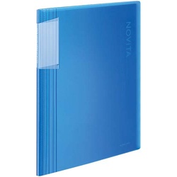 ノビータ　クリアカラー　Ａ４縦　６０Ｐ　青１０冊