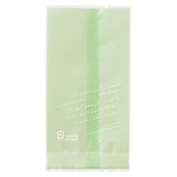 合掌袋 BKF アイスグリーンスイーツパック マット-4(100枚) ヘッズ