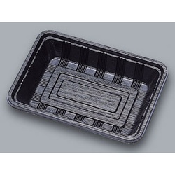 福助工業 弁当容器 LC-506 黒 蓋セット