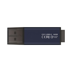 ＵＳＢメモリ　Ｃ２１１　６４ＧＢ　　Ｂｌｕｅ