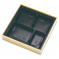 折箱 W-70 シャクリ蓋(T70-G黒) アヅミ産業