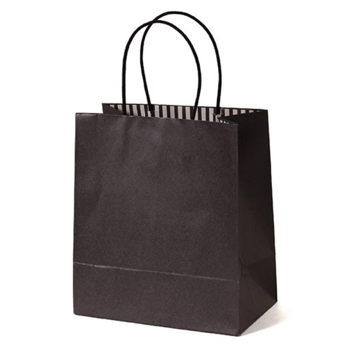紙手提袋 STカラーズ アッシュブラック パックタケヤマ
