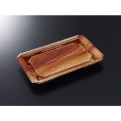 中央化学 寿司容器 HS澄板22-14 つきBR-BK 本体