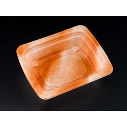 リスパック 惣菜容器 RHF ラトフ 16-13B深 あまたオレンジ 本体