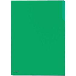 クリヤーホルダー１０　ＰＰ　Ａ４　緑×５冊