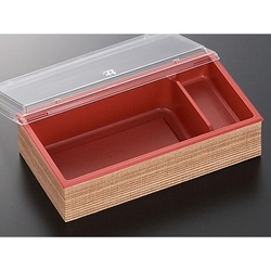 中央化学 折箱 CWH-302 赤-たもん杉 蓋セット