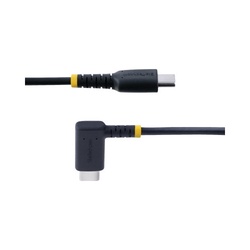 ＵＳＢ−Ｃ−ＵＳＢ−Ｃケーブル２ｍＬ型右向き