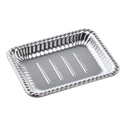 エフピコ オードブル容器 ティアラ角皿22-17 本体 銀