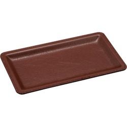 レザー調カルトン　茶色