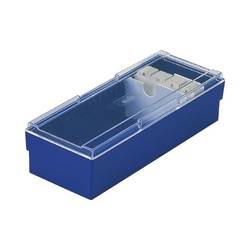 ネームカードボックス　ブルー×５