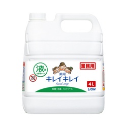 キレイキレイ薬用ハンドソープ　業務用　４Ｌ×３
