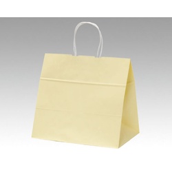 紙手提袋 ファンシーバッグ M クリーム パックタケヤマ