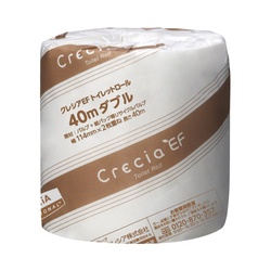 ＥＦトイレットロールＷ４０ｍ１梱（８０個）１ー４梱