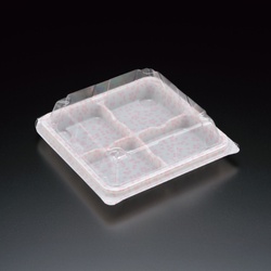 スミ 和菓子容器 ユニコン MS-4桃桜