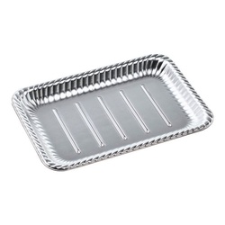 エフピコ オードブル容器 ティアラ角皿30-21 本体 銀