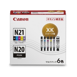 純正インク　ＸＫＩ−Ｎ２１＋ＸＫＩ−Ｎ２０／６ＭＰ