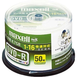 ＤＶＤ−Ｒデータ用　１６倍速　ＩＪ対応　５０枚ＳＰ