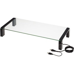 デスクボード　ＵＳＢハブ付き　黒