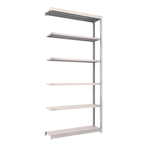 ＴＲＵＳＣＯ スチールラック Ｍ1.5型軽中量棚 1160×295×2400mm 6段 連結 ネオグレー M1.58436B