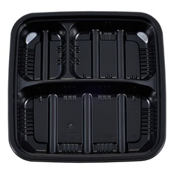 弁当容器 TSR-180 黒 本体 タカギ産業