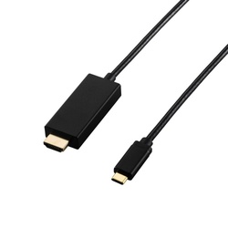 ＴｙｐｅＣ−ＨＤＭＩ　変換ケーブル　１ｍ　ブラック