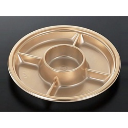 中央化学 オードブル容器 DXPD 24-5 G-BK 本体