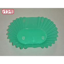 セイコー おかずカップ ラミケースOPP小判10号Pグリーン 500枚