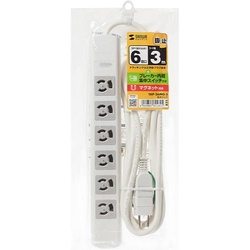電源タップ　ＴＡＰ−３６ＭＧ−３