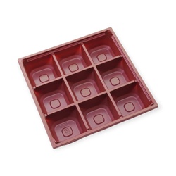 折箱 ワン折重60×60E 赤底 アクタ