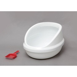 ネコのトイレハーフカバー　Ｐ−ＮＥ−５００−Ｈしろ