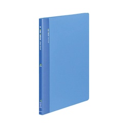 クリヤーブック固定式横入Ａ４縦４０Ｐ青Ｘ１０