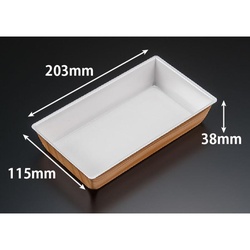 弁当容器 豪華重 20-12B ロースト リスパック