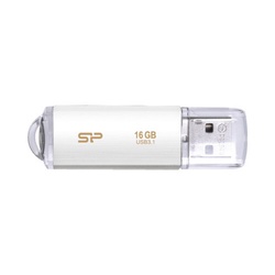 キャップ式ＵＳＢメモリ　Ｂ０２　１６ＧＢ　ホワイト