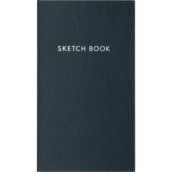野帳スケッチ３ｍｍ方眼チャコールブラック　１０冊入