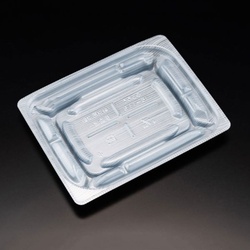 リスパック 弁当容器 バイオデリカ優枠15-11B 本体 K-ますみ銀